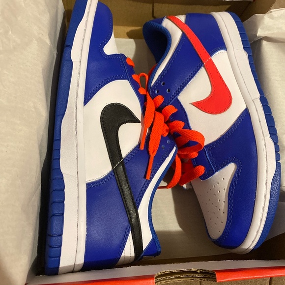 Nike dunks crimson royal blue